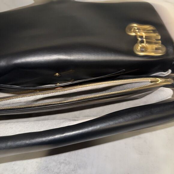 Coach Black Tabby 33 Quilted Nappa Leather Shoulder Bag CP151 $790 Retail - Picture 7 of 16